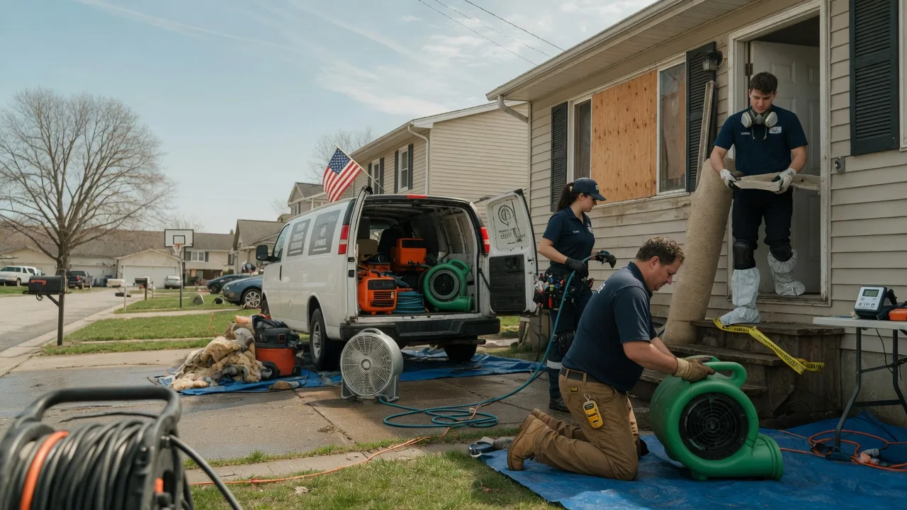 Water Damage Restoration in Reddell, LA near me